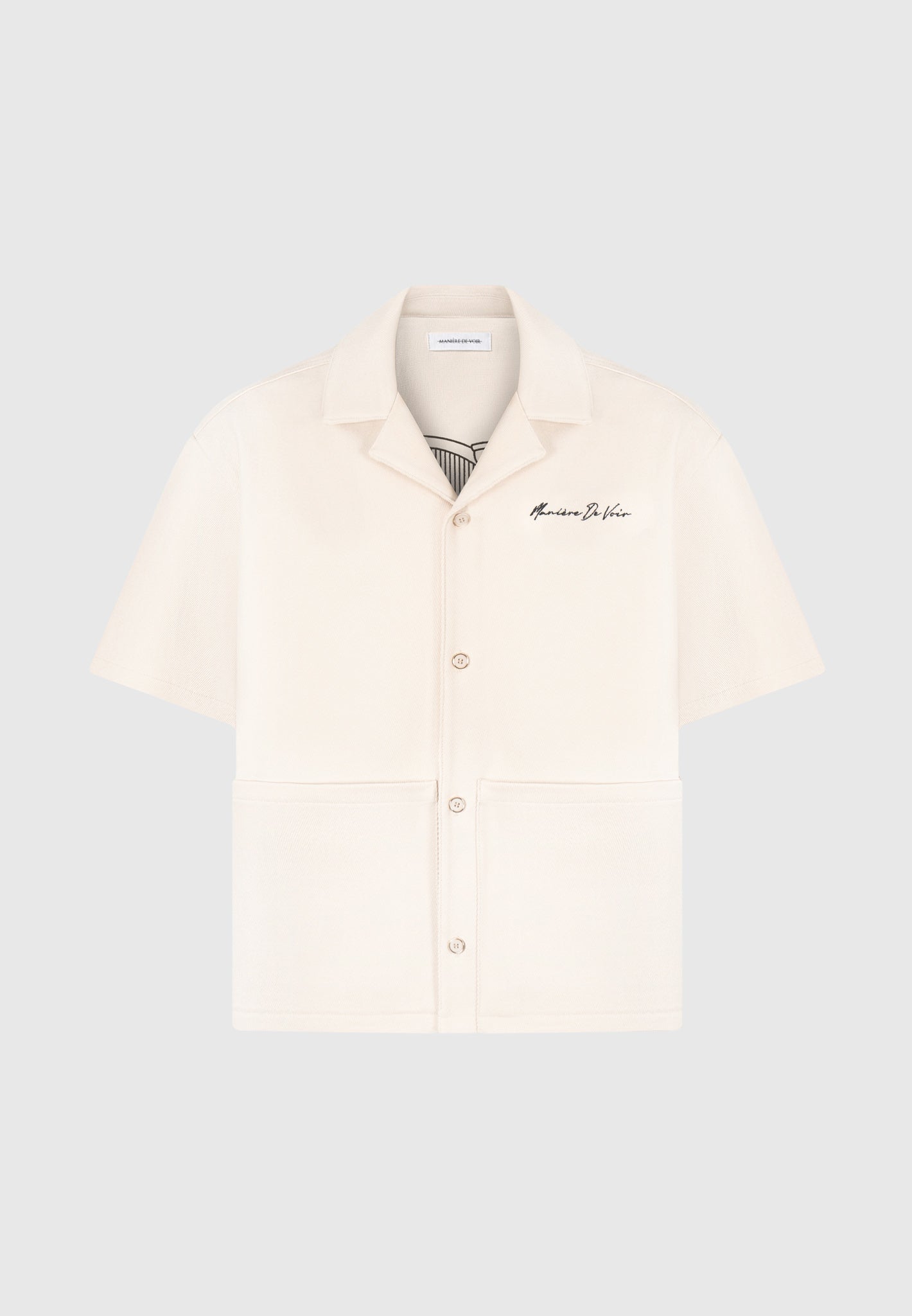 Eiffel Twill Shirt - Cream