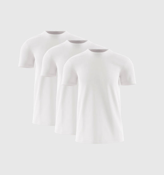 3er-Pack – Weiß