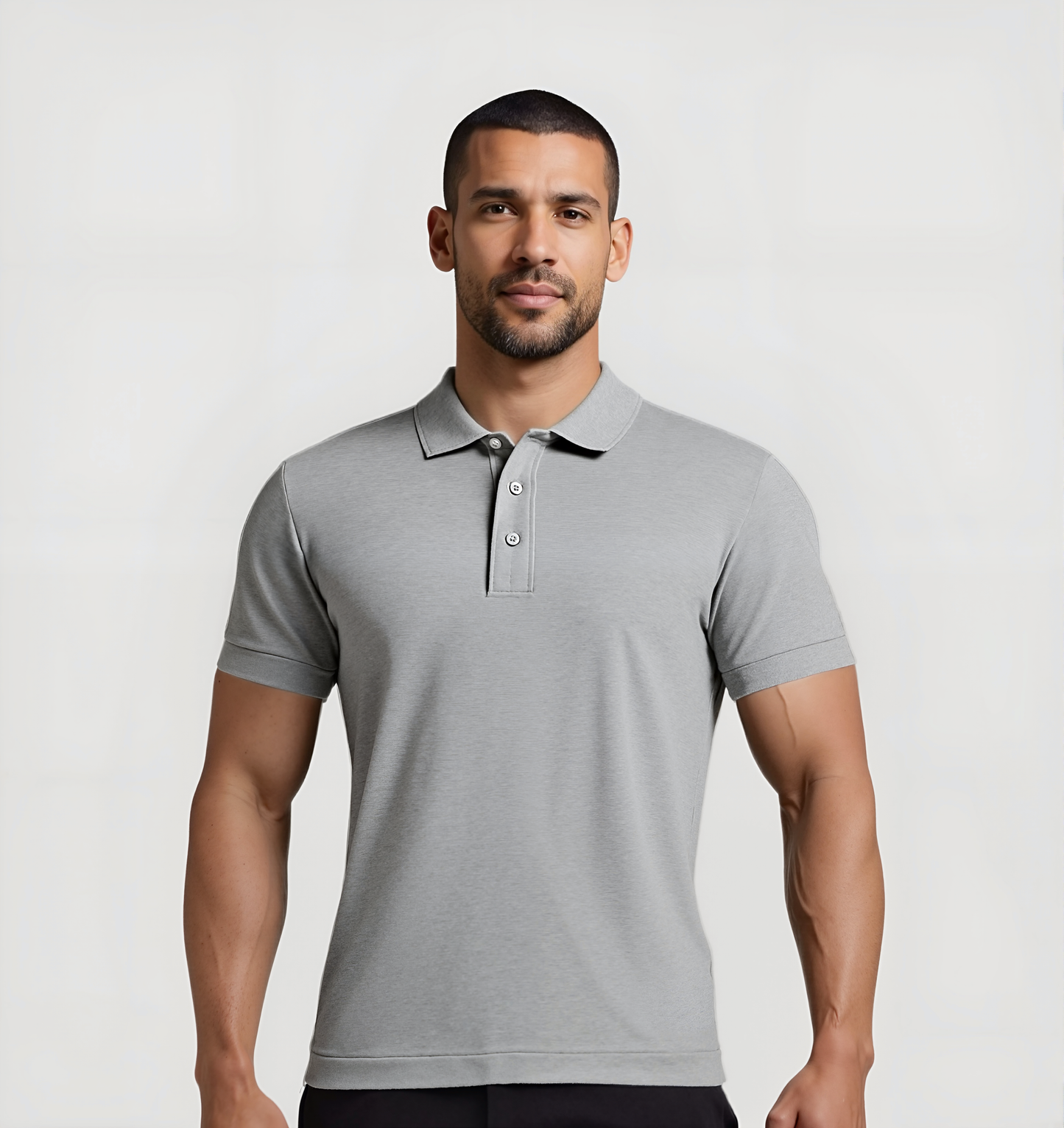2er-Pack Poloshirts - Grau
