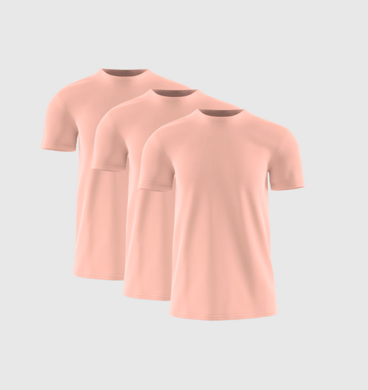 3er-Pack – Lachsfarben