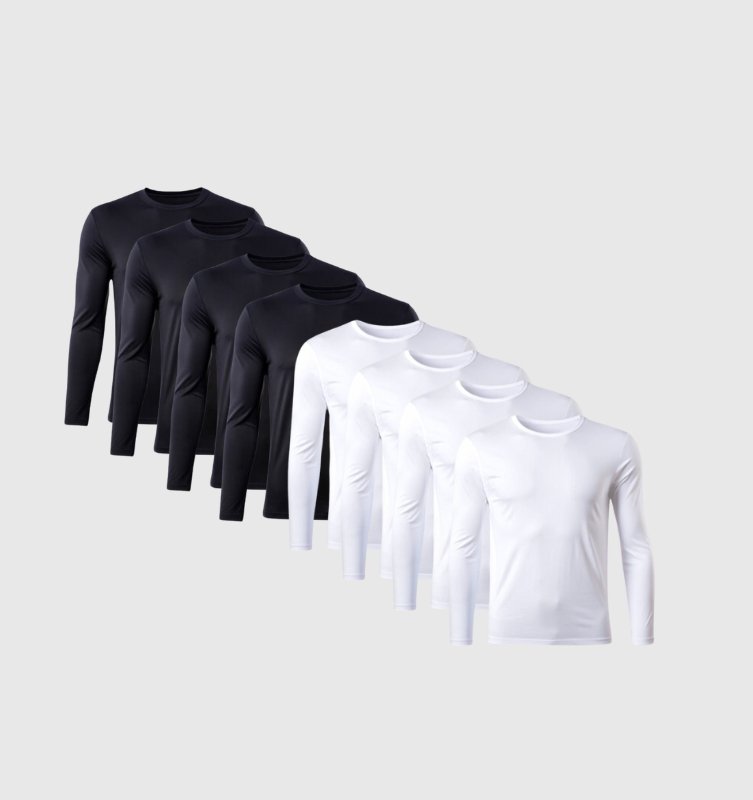 Pack de 8 Manches Longues - Mix