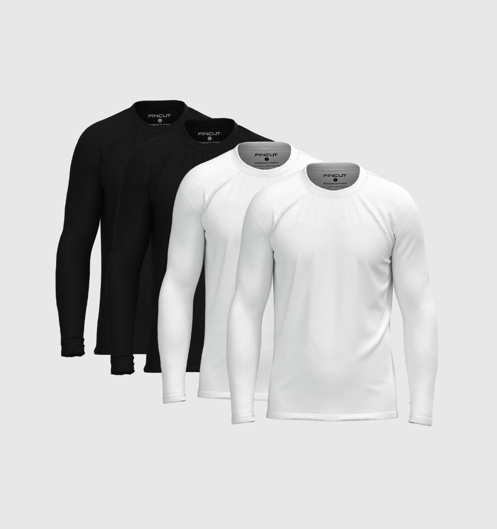 Pack de 4 Manches Longues - Mix