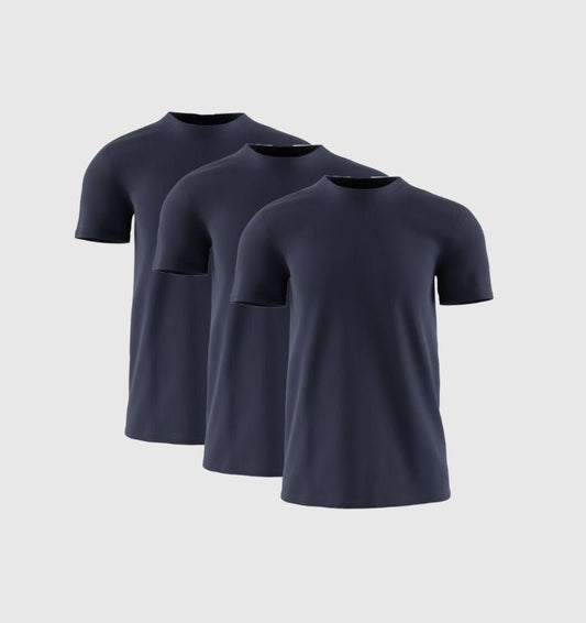 3er-Pack – Marineblau