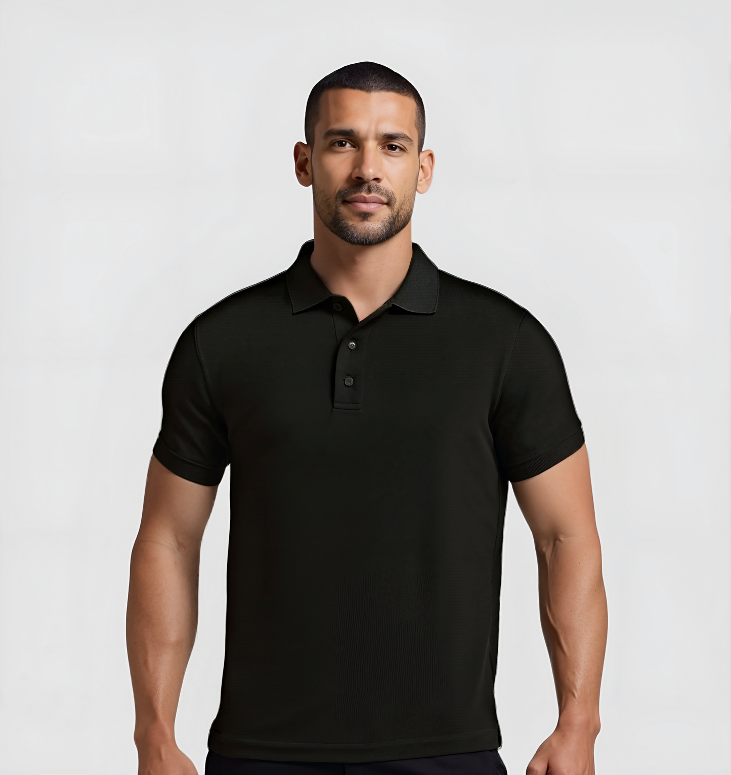 2er-Pack Poloshirts – Schwarz