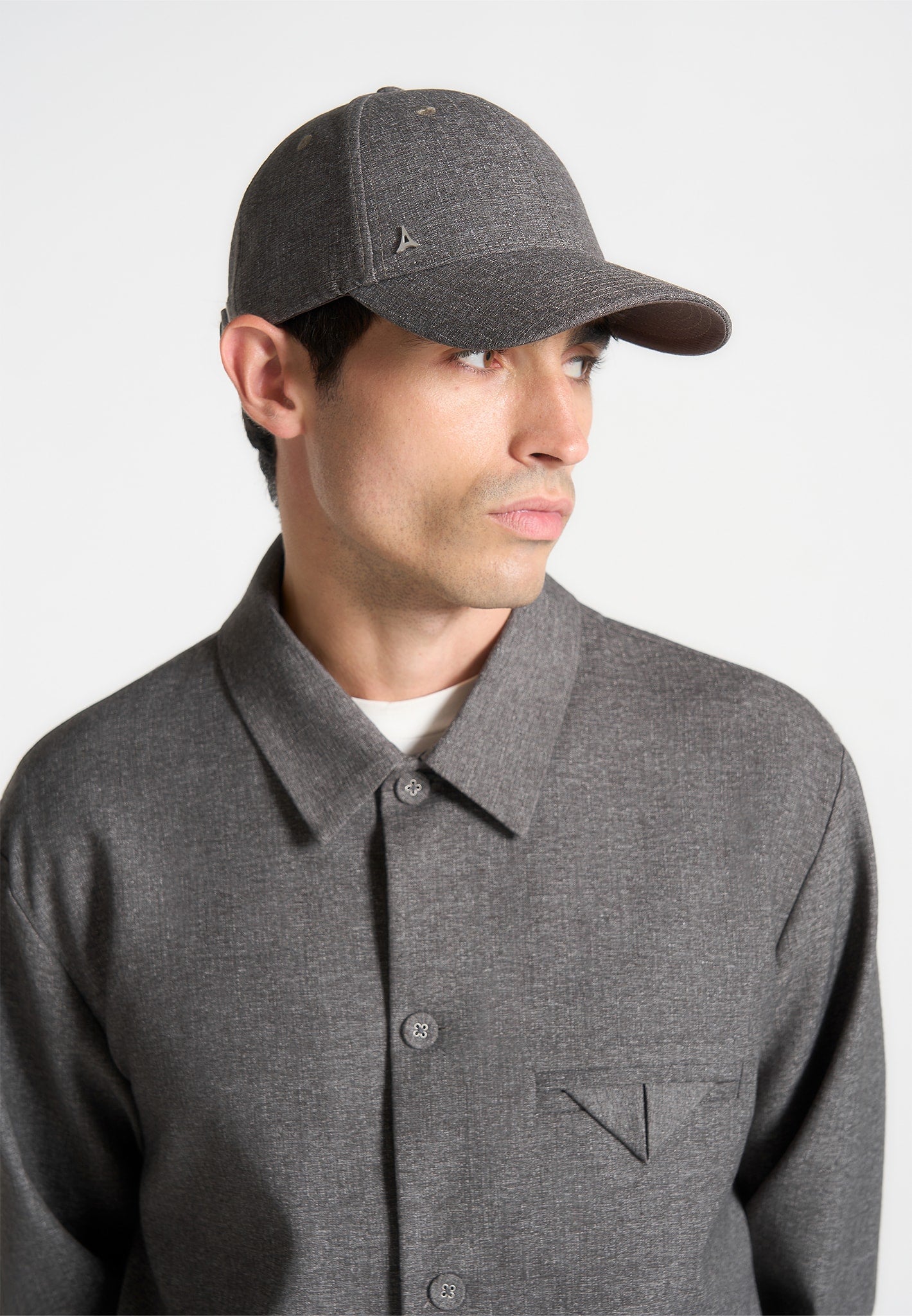 Textured Cap - Grey