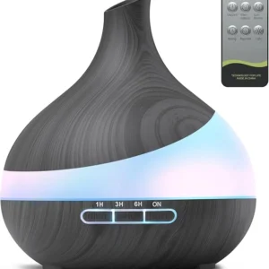 HJTHJT 500ML Essential Oil Diffuser with Remote